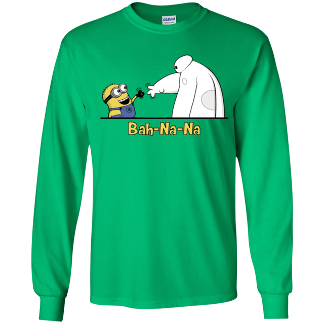 T-Shirts Irish Green / YS Bah-Na-Na Youth Long Sleeve T-Shirt