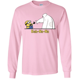 T-Shirts Light Pink / YS Bah-Na-Na Youth Long Sleeve T-Shirt