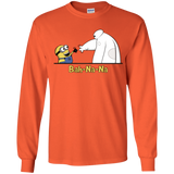 T-Shirts Orange / YS Bah-Na-Na Youth Long Sleeve T-Shirt