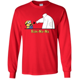 T-Shirts Red / YS Bah-Na-Na Youth Long Sleeve T-Shirt