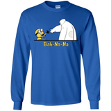 T-Shirts Royal / YS Bah-Na-Na Youth Long Sleeve T-Shirt