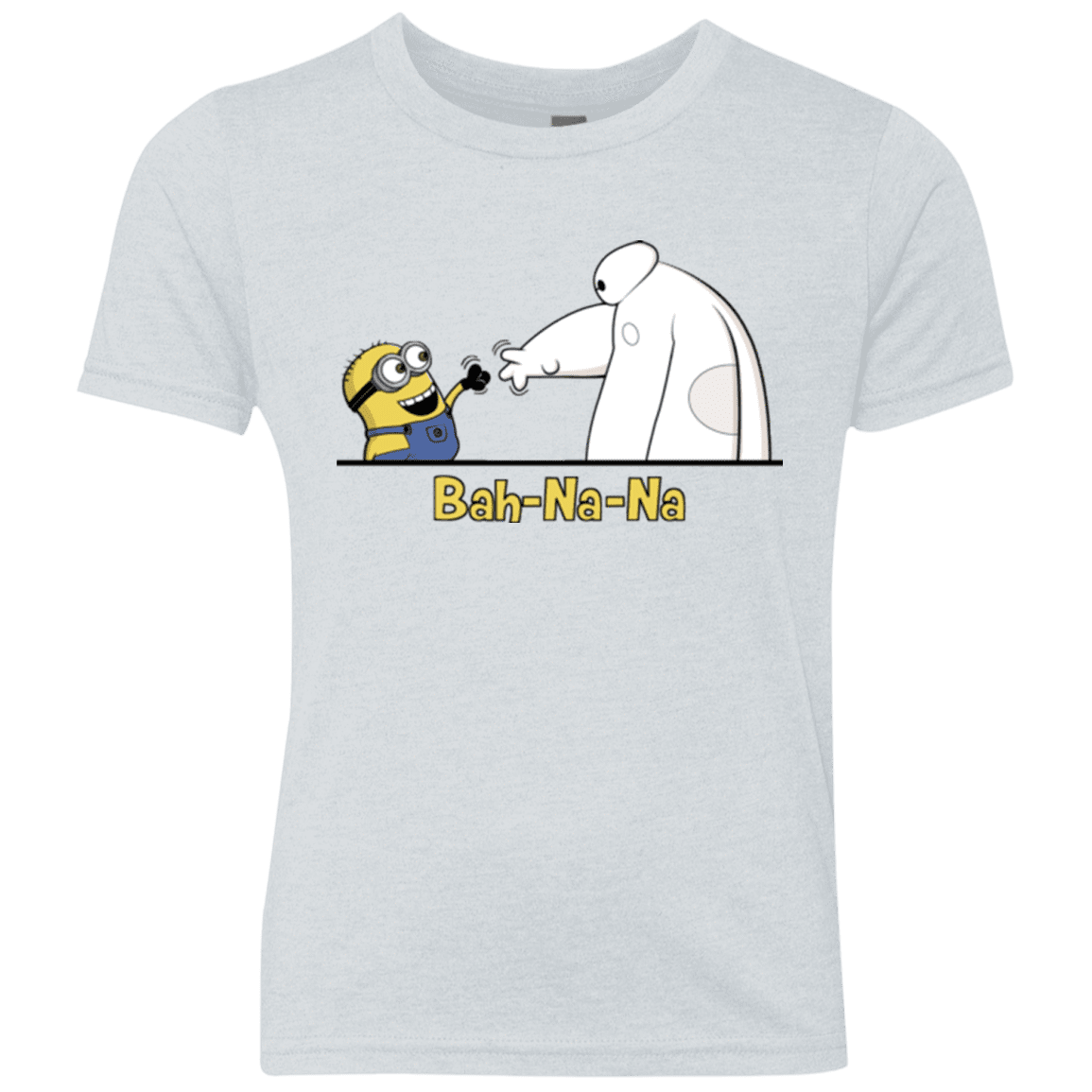 T-Shirts Heather White / YXS Bah-Na-Na Youth Triblend T-Shirt