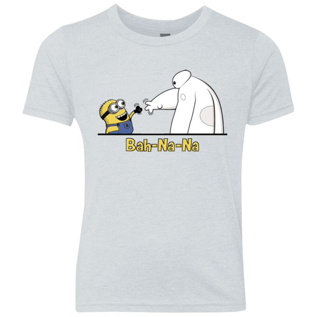T-Shirts Heather White / YXS Bah-Na-Na Youth Triblend T-Shirt