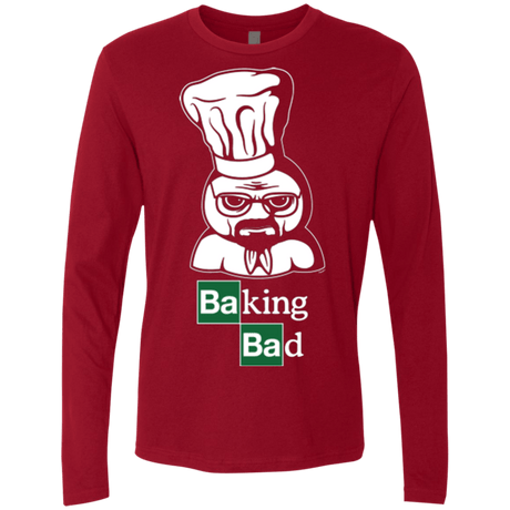 T-Shirts Cardinal / Small Baking Bad Men's Premium Long Sleeve