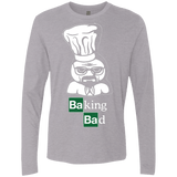 T-Shirts Heather Grey / Small Baking Bad Men's Premium Long Sleeve