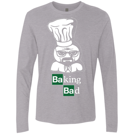 T-Shirts Heather Grey / Small Baking Bad Men's Premium Long Sleeve