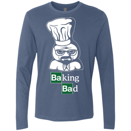 T-Shirts Indigo / Small Baking Bad Men's Premium Long Sleeve