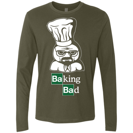 T-Shirts Military Green / Small Baking Bad Men's Premium Long Sleeve