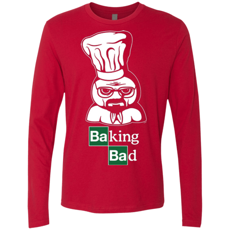 T-Shirts Red / Small Baking Bad Men's Premium Long Sleeve