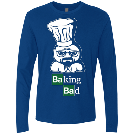 T-Shirts Royal / Small Baking Bad Men's Premium Long Sleeve