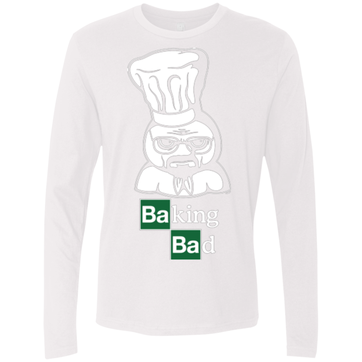 T-Shirts White / Small Baking Bad Men's Premium Long Sleeve