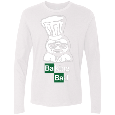 T-Shirts White / Small Baking Bad Men's Premium Long Sleeve