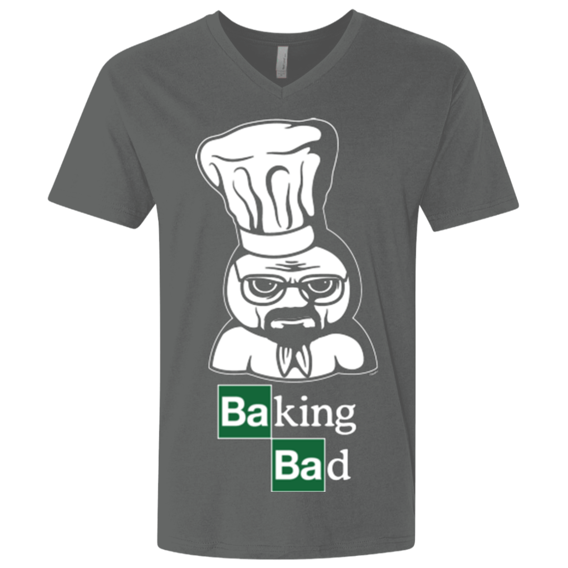 T-Shirts Heavy Metal / X-Small Baking Bad Men's Premium V-Neck