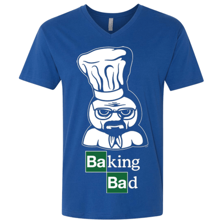 T-Shirts Royal / X-Small Baking Bad Men's Premium V-Neck