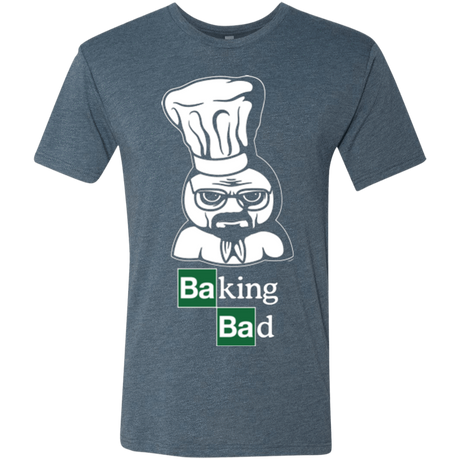 T-Shirts Indigo / Small Baking Bad Men's Triblend T-Shirt