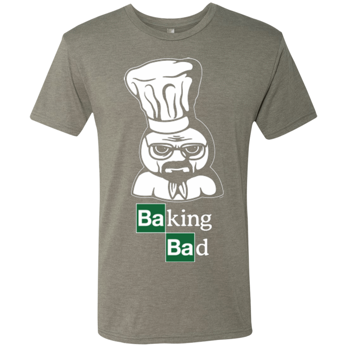 T-Shirts Venetian Grey / Small Baking Bad Men's Triblend T-Shirt