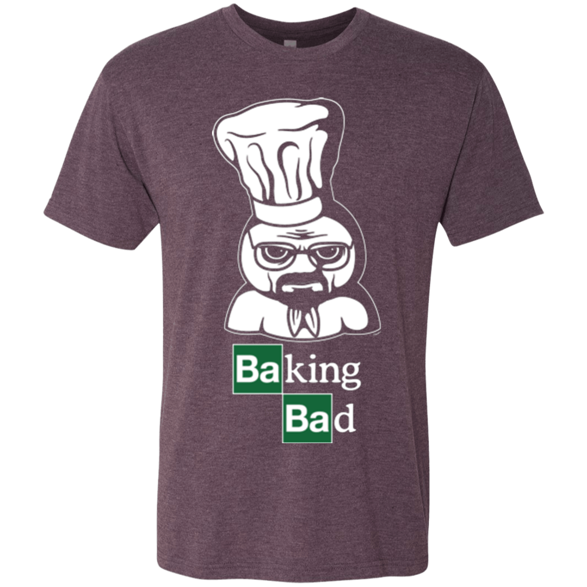 T-Shirts Vintage Purple / Small Baking Bad Men's Triblend T-Shirt