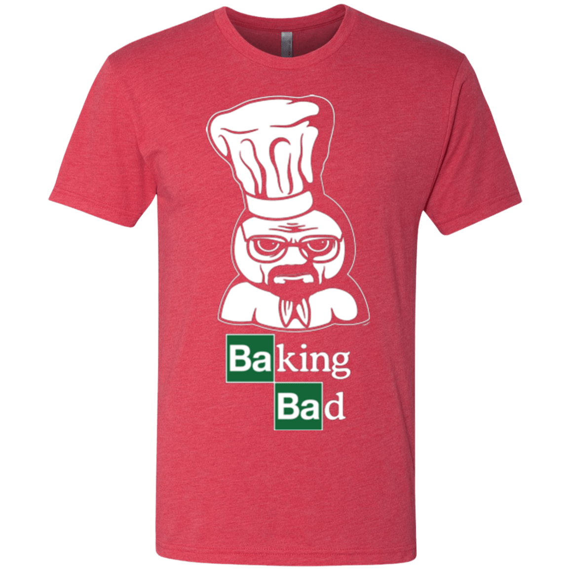 T-Shirts Vintage Red / Small Baking Bad Men's Triblend T-Shirt