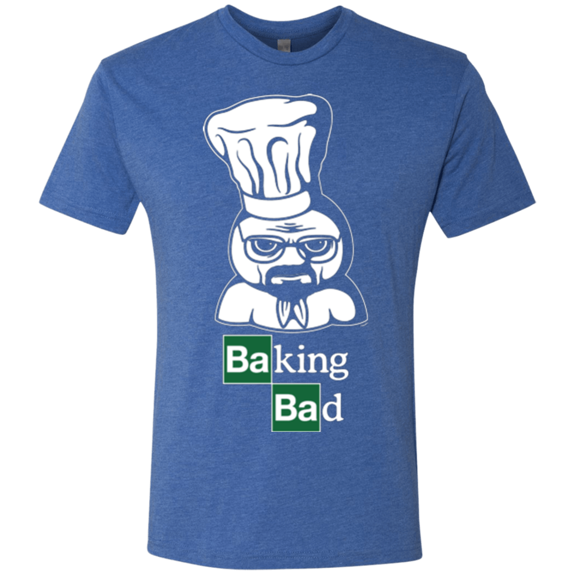 T-Shirts Vintage Royal / Small Baking Bad Men's Triblend T-Shirt