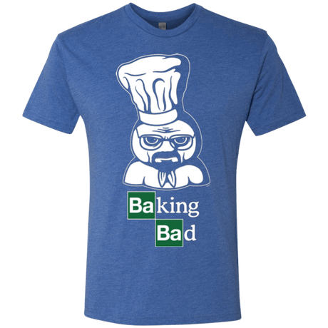 T-Shirts Vintage Royal / Small Baking Bad Men's Triblend T-Shirt