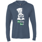 T-Shirts Indigo / X-Small Baking Bad Triblend Long Sleeve Hoodie Tee