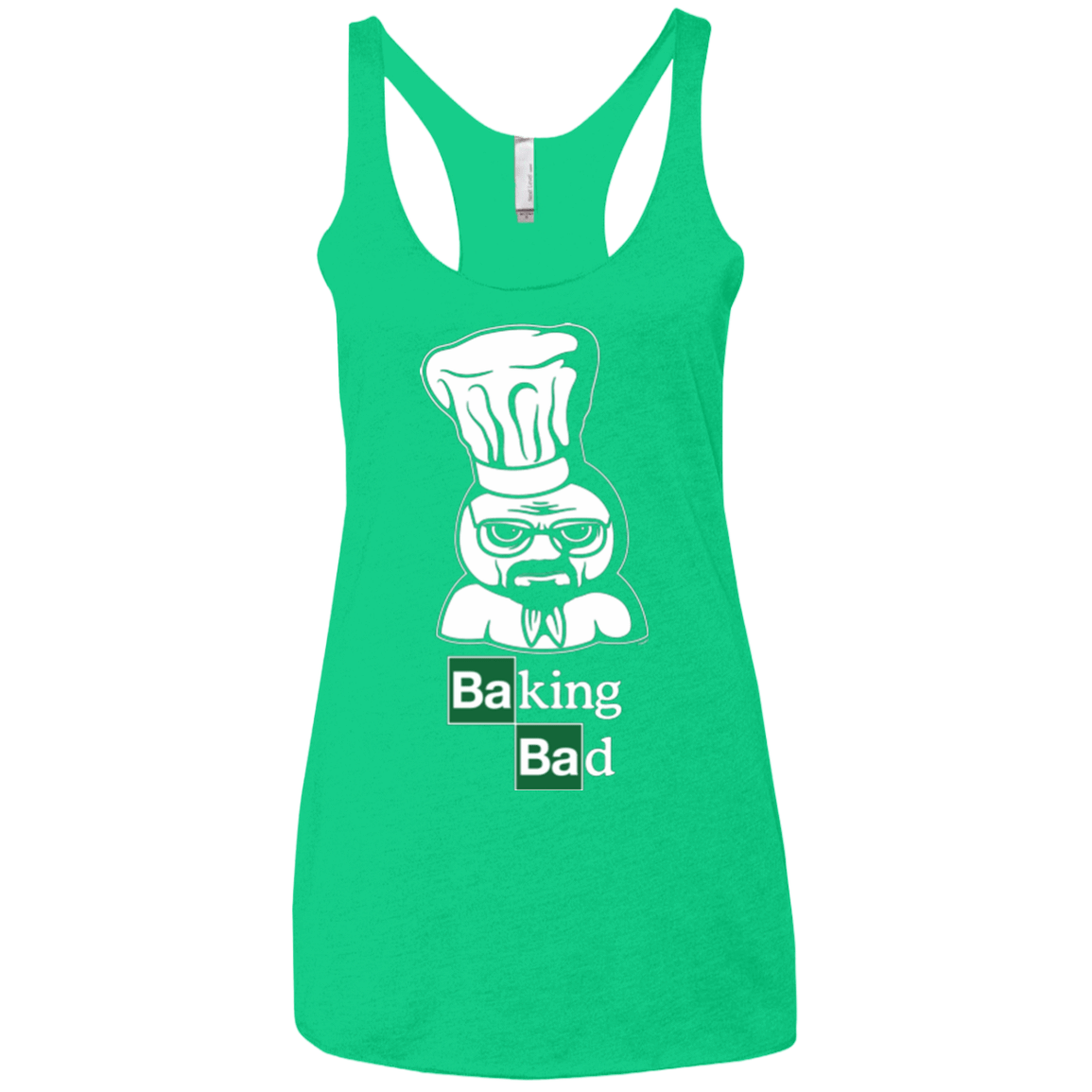 T-Shirts Envy / X-Small Baking Bad Women's Triblend Racerback Tank