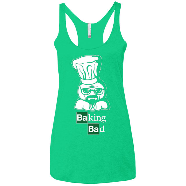 T-Shirts Envy / X-Small Baking Bad Women's Triblend Racerback Tank
