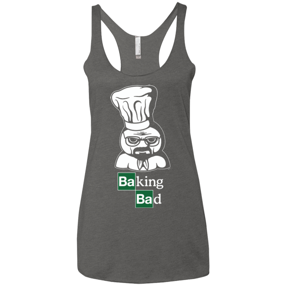 T-Shirts Premium Heather / X-Small Baking Bad Women's Triblend Racerback Tank