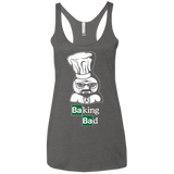 T-Shirts Premium Heather / X-Small Baking Bad Women's Triblend Racerback Tank