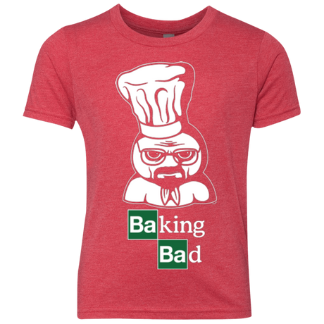 T-Shirts Vintage Red / YXS Baking Bad Youth Triblend T-Shirt