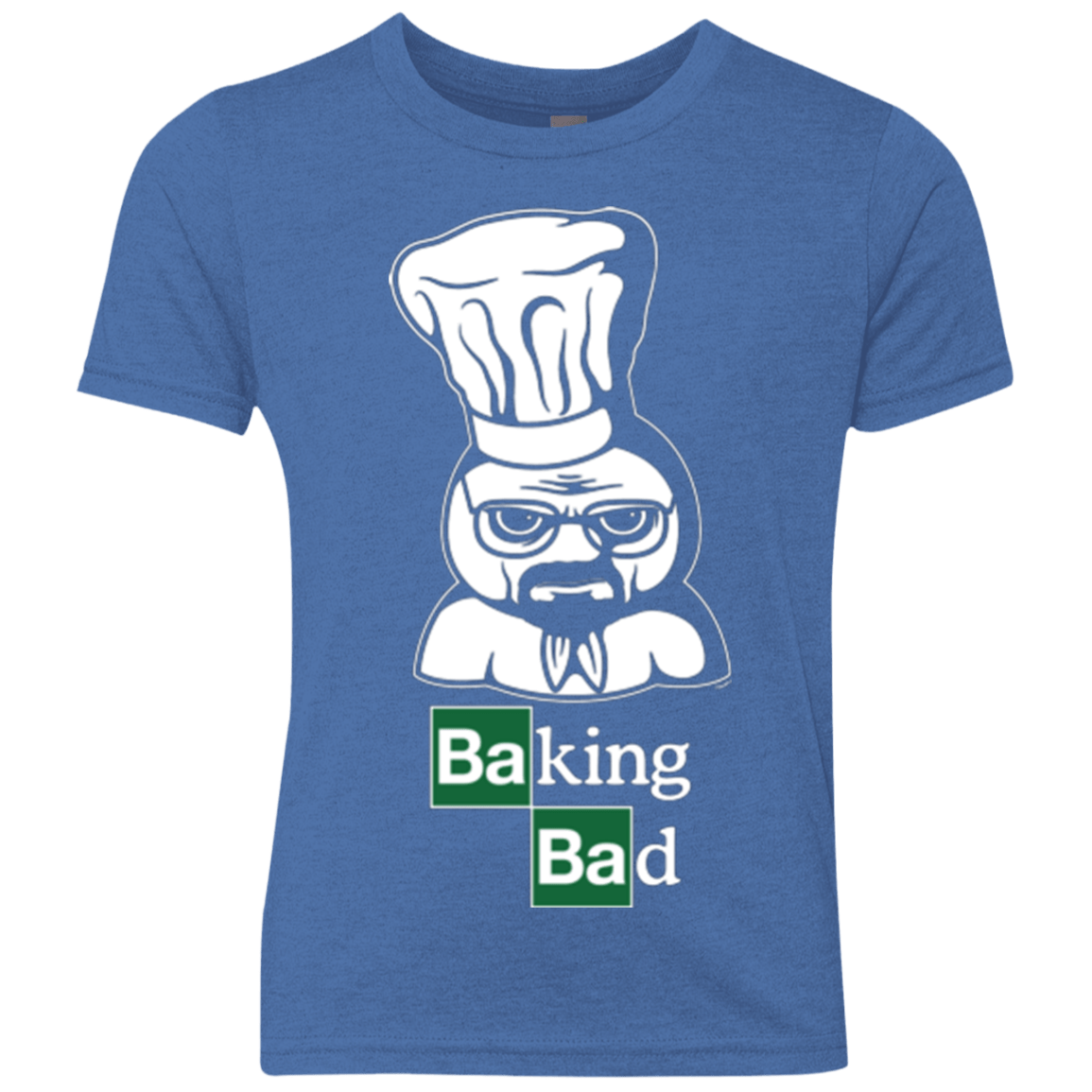 T-Shirts Vintage Royal / YXS Baking Bad Youth Triblend T-Shirt
