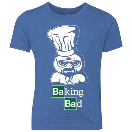 T-Shirts Vintage Royal / YXS Baking Bad Youth Triblend T-Shirt