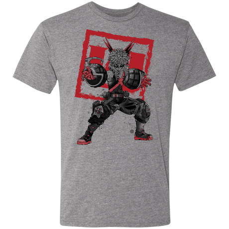 T-Shirts Premium Heather / S Bakugo sumi-e Men's Triblend T-Shirt