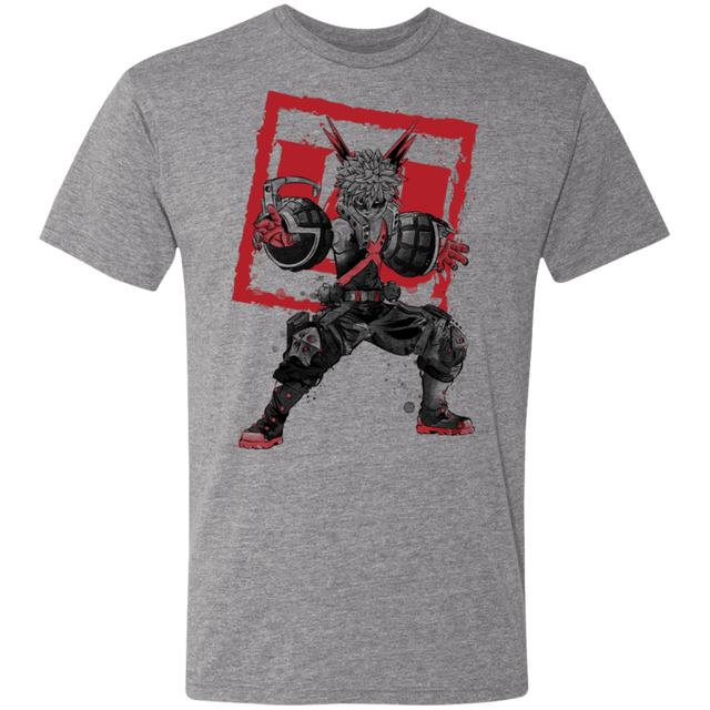 T-Shirts Premium Heather / S Bakugo sumi-e Men's Triblend T-Shirt