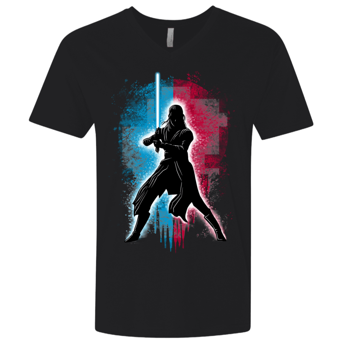 T-Shirts Black / X-Small Balance Knight Men's Premium V-Neck