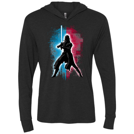 T-Shirts Vintage Black / X-Small Balance Knight Triblend Long Sleeve Hoodie Tee