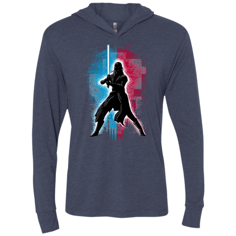 T-Shirts Vintage Navy / X-Small Balance Knight Triblend Long Sleeve Hoodie Tee