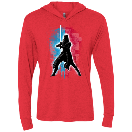 T-Shirts Vintage Red / X-Small Balance Knight Triblend Long Sleeve Hoodie Tee