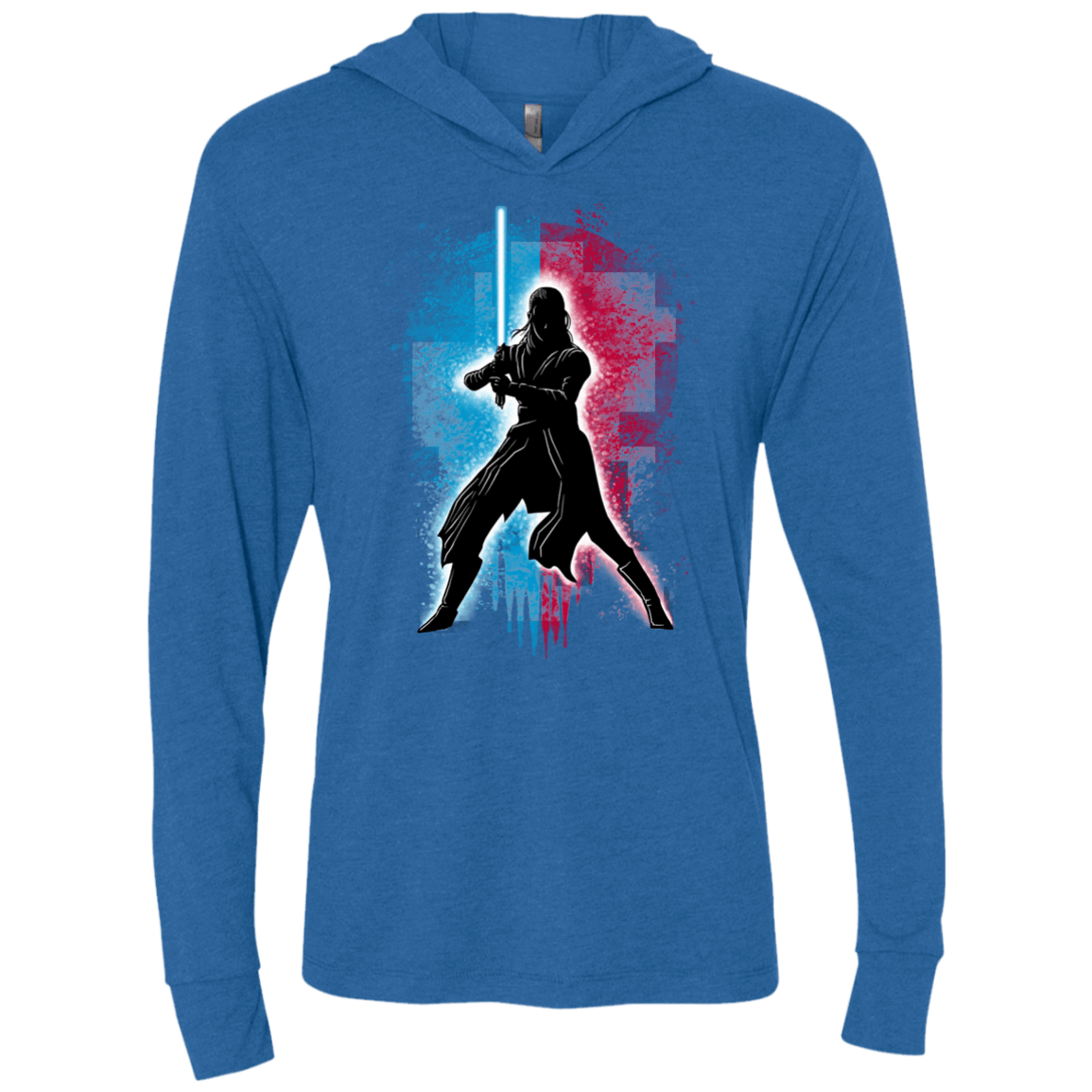 T-Shirts Vintage Royal / X-Small Balance Knight Triblend Long Sleeve Hoodie Tee