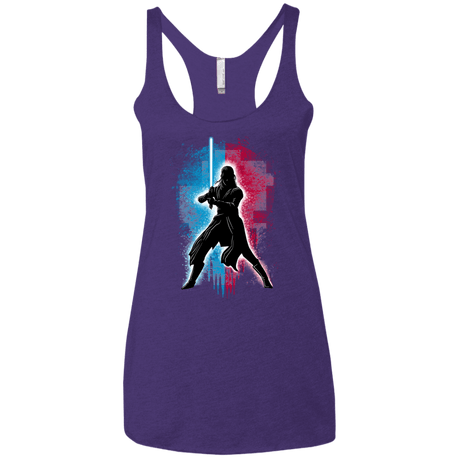 T-Shirts Purple / X-Small Balance Knight Women's Triblend Racerback Tank