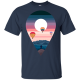 T-Shirts Navy / S Balloon Landscape T-Shirt