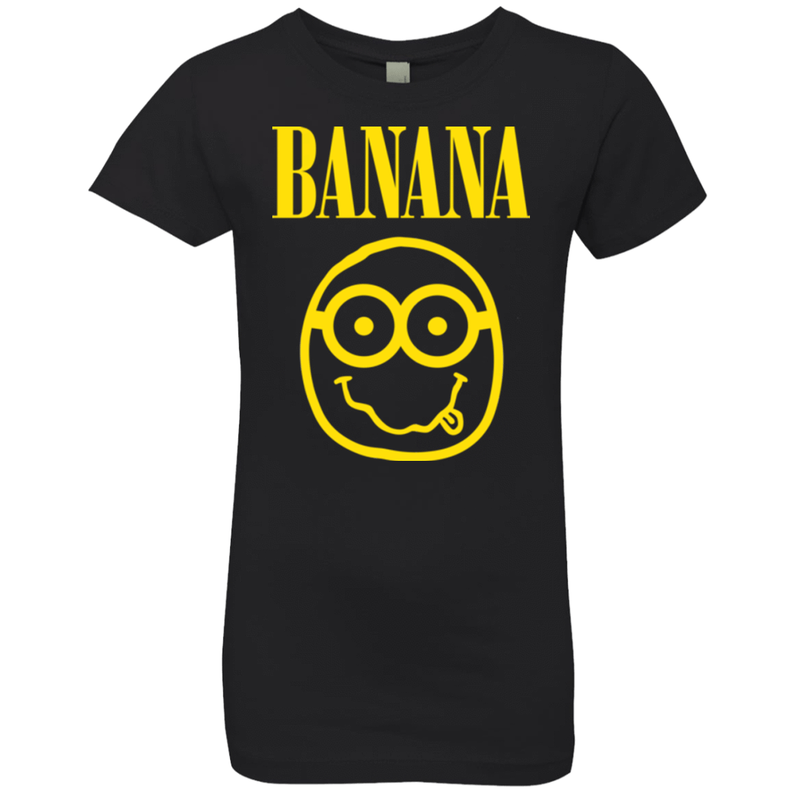 T-Shirts Black / YXS Banana Girls Premium T-Shirt