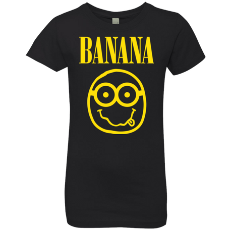 T-Shirts Black / YXS Banana Girls Premium T-Shirt
