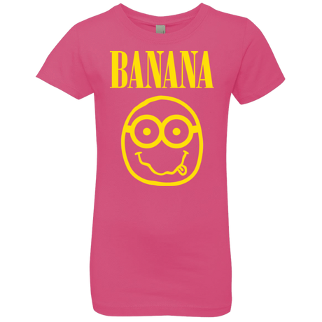 T-Shirts Hot Pink / YXS Banana Girls Premium T-Shirt
