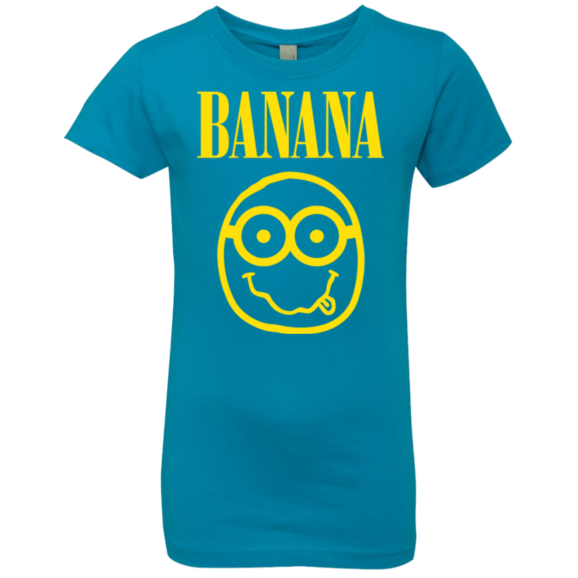 T-Shirts Turquoise / YXS Banana Girls Premium T-Shirt