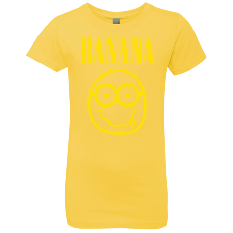 T-Shirts Vibrant Yellow / YXS Banana Girls Premium T-Shirt