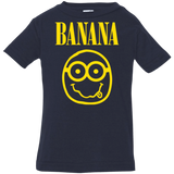 T-Shirts Navy / 6 Months Banana Infant PremiumT-Shirt