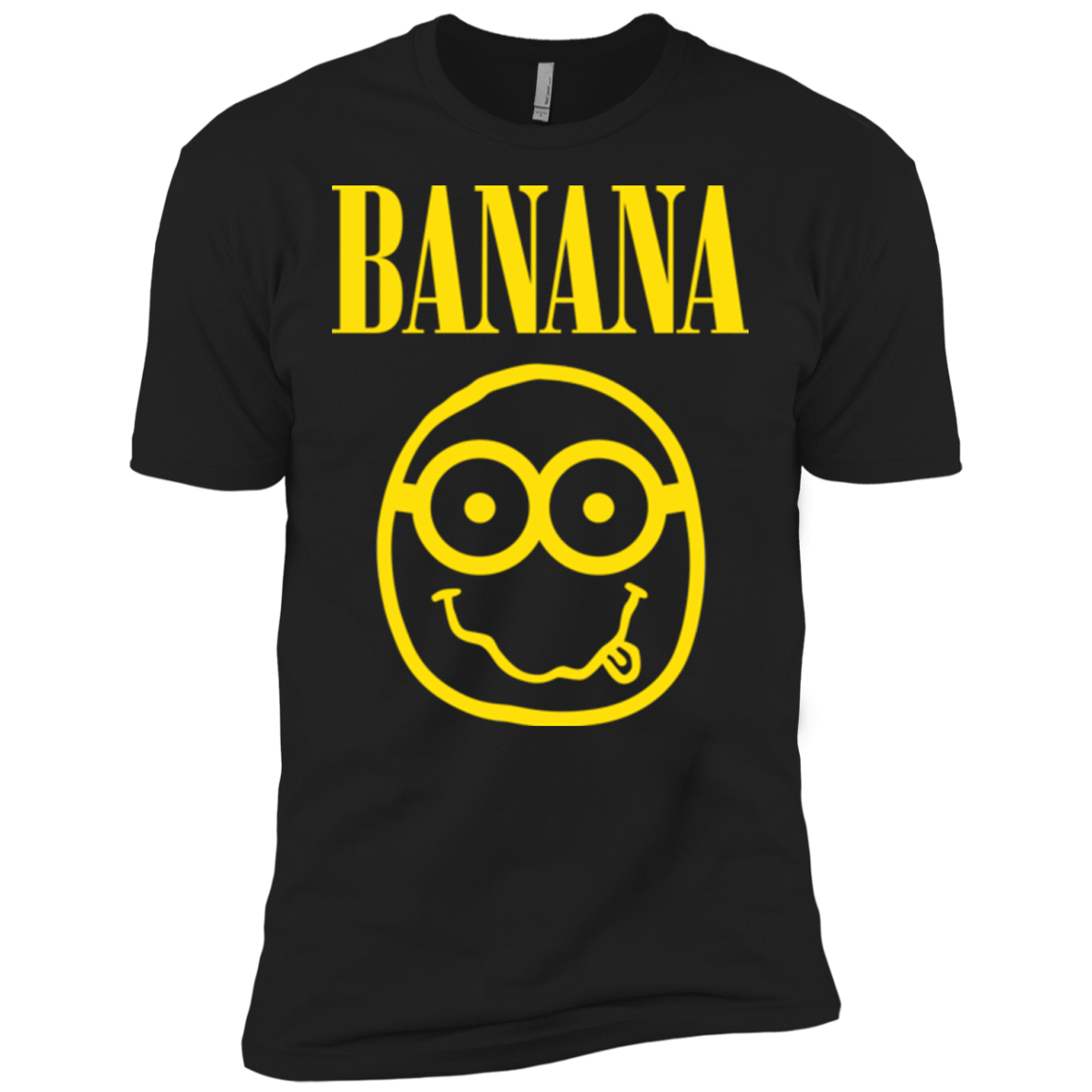 T-Shirts Black / X-Small Banana Men's Premium T-Shirt