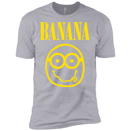 T-Shirts Heather Grey / X-Small Banana Men's Premium T-Shirt