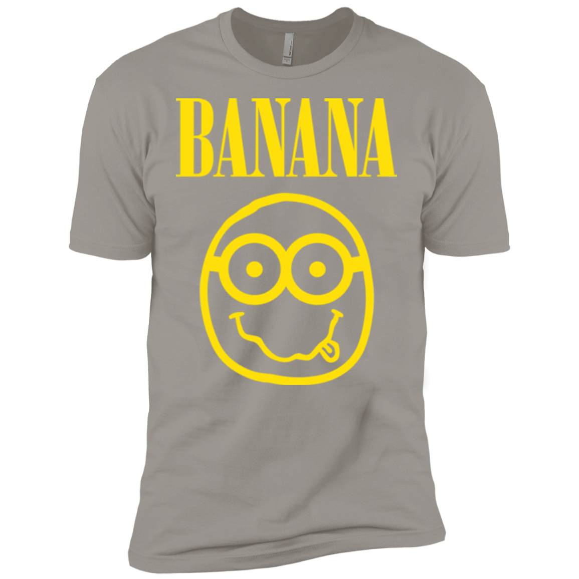 T-Shirts Light Grey / X-Small Banana Men's Premium T-Shirt